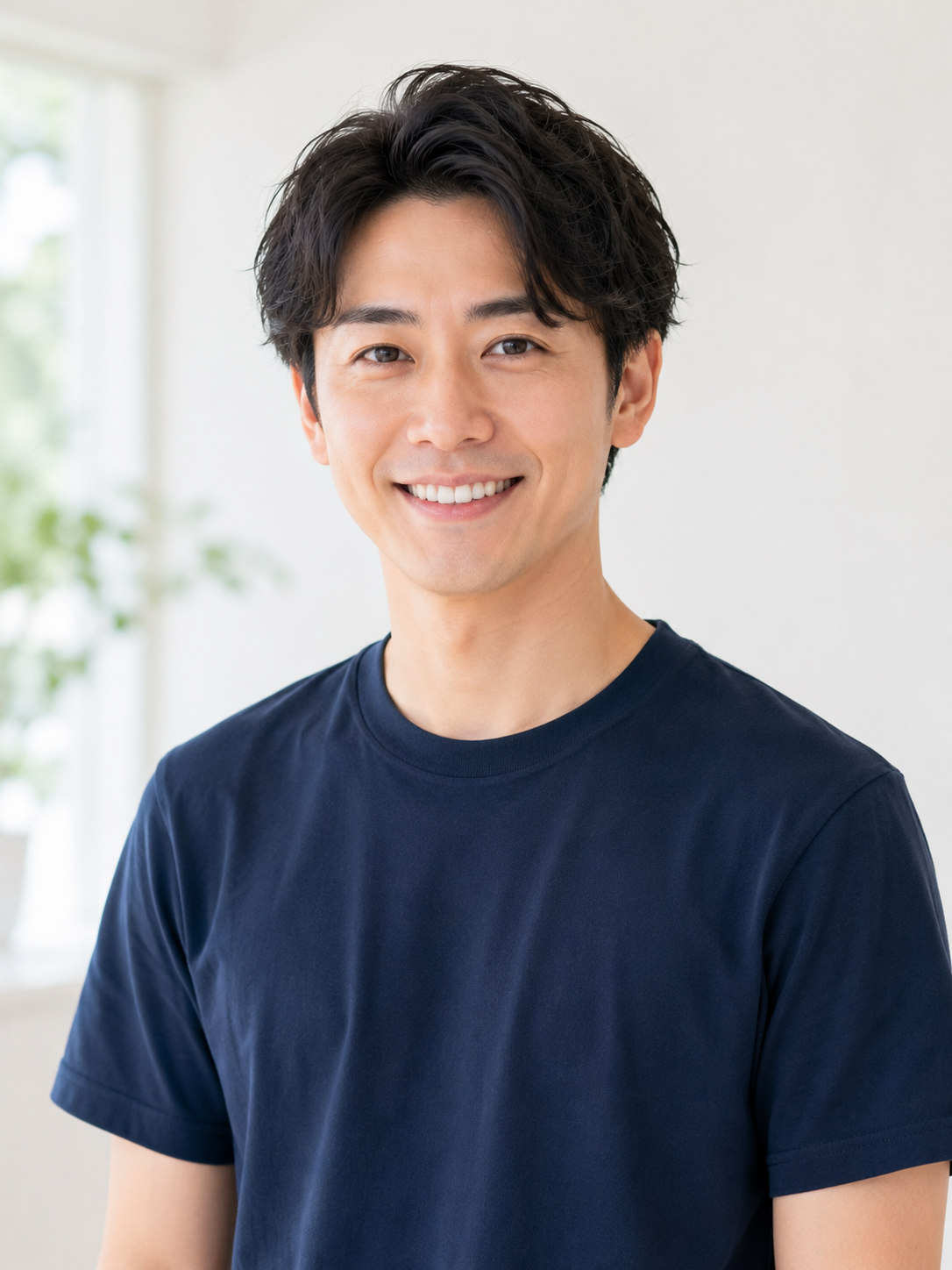 脱毛してスッキリ、かっこいい男性